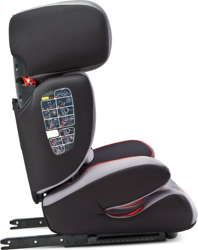 Autosedačka CARETERO Huggi Isofix Varianta: red 2017 - červená - obrázek 9
