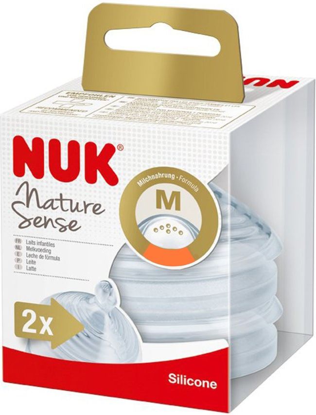 Nuk savička Nature Sense 2 ks transparentní - obrázek 5