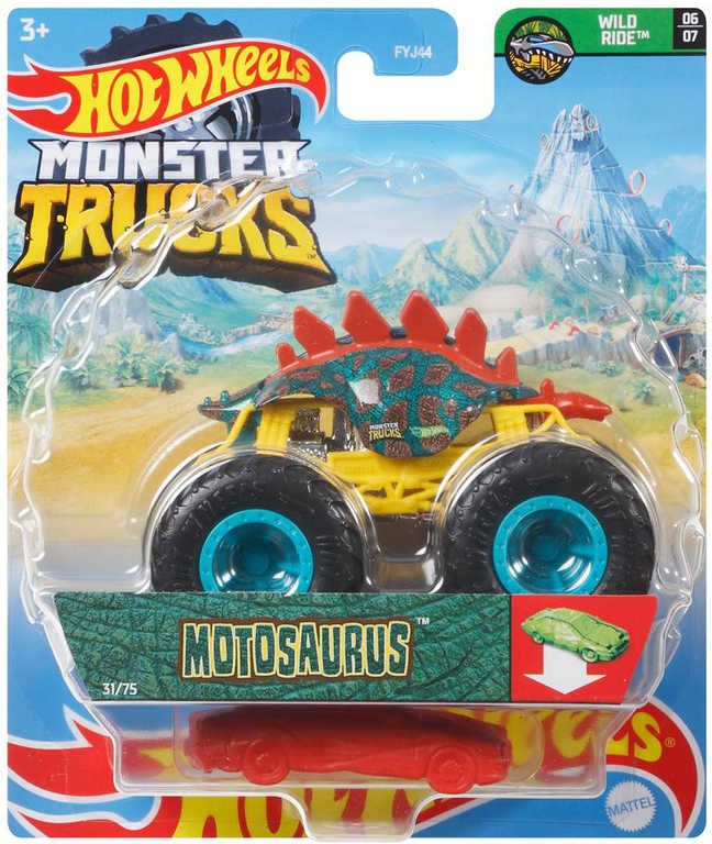 MATTEL HOT WHEELS Auto Monster Trucks Kaskadérské kousky set s vrakem kov - obrázek 11