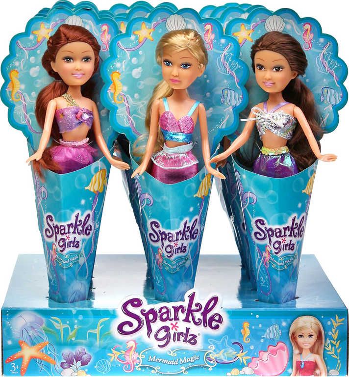 Sparkle Girlz panenka mořská panna v kornoutu různé druhy v krabičce - obrázek 2