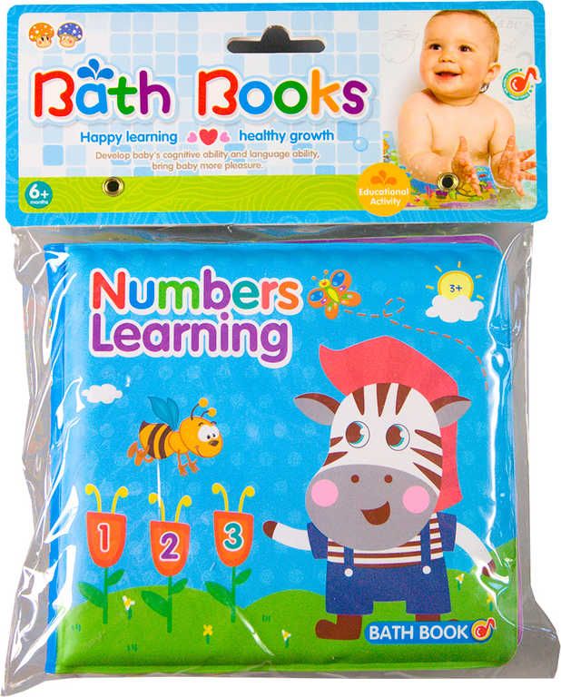 Baby knížka do vody plastová na koupání 2 druhy pro miminko - obrázek 2