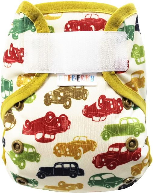 Breberky Svrchní kalhotky MINI XS bez křidélek - Veteráni SZ , zlaté patentky + zlatá gumička - obrázek 1