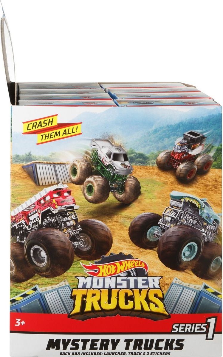 Mattel Hot Wheels monster truck mini auto - obrázek 1