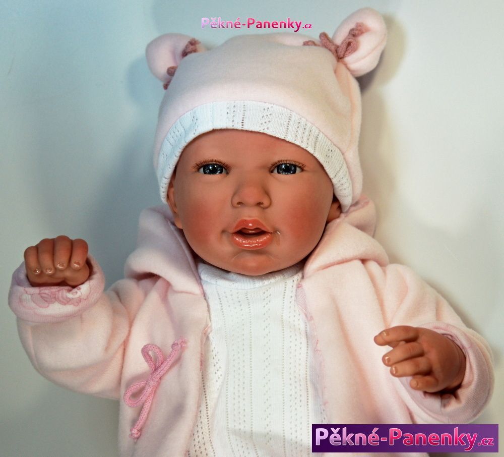 Berbesa Reborn panenka miminko Arias® Paola 45 cm - obrázek 5