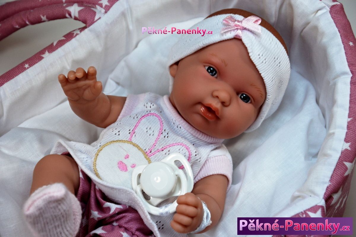 Berbesa Koupací panenka miminko Arias® Pillines s taškou 26 cm - obrázek 7