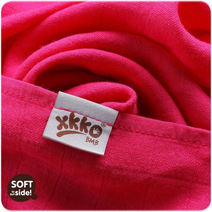 Kikko Bambusové pleny XKKO®BMB Magenta Stars MIX 70x70cm - 3ks - obrázek 2