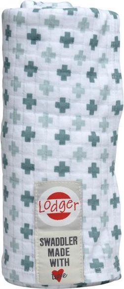 LODGER Swaddler Scandinavian Print Bali/Iced - obrázek 1