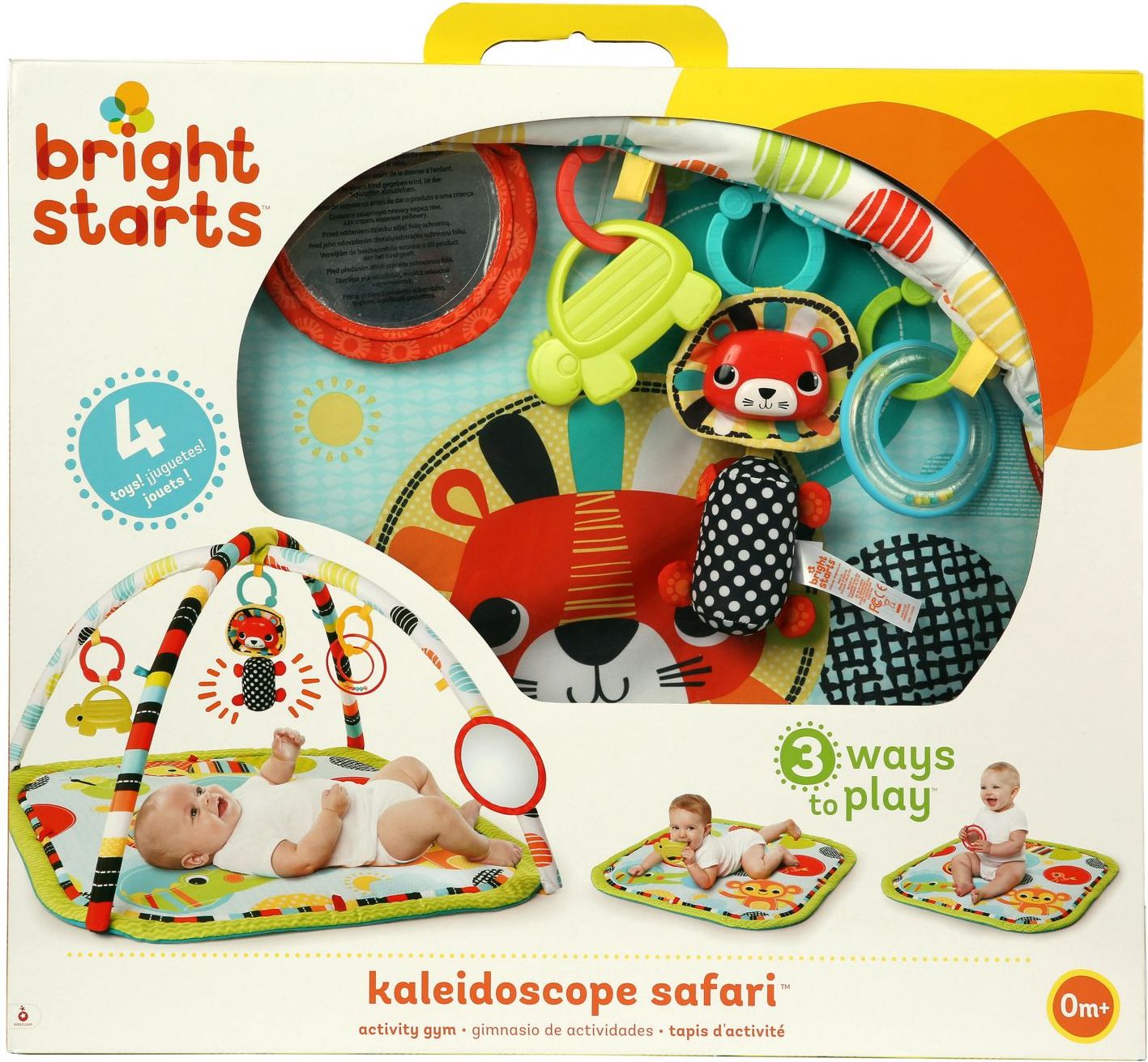 Bright Starts Deka na hraní Kaleidoscope Safari 0m+, 2018 - obrázek 7