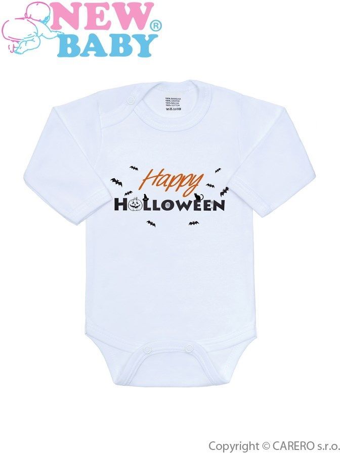 Body s potiskem New Baby Happy Halloween&nbsp;-&nbsp;50 - obrázek 1