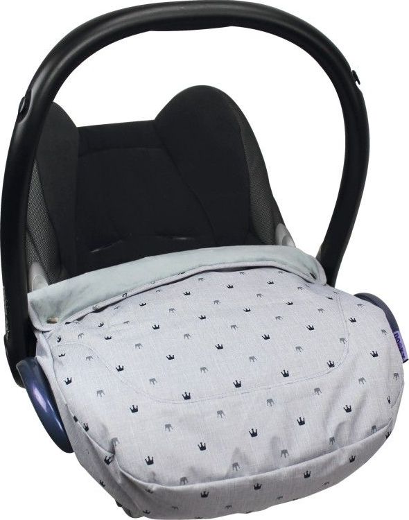Dooky nánožník Cosy Top Light Grey Crowns - obrázek 1