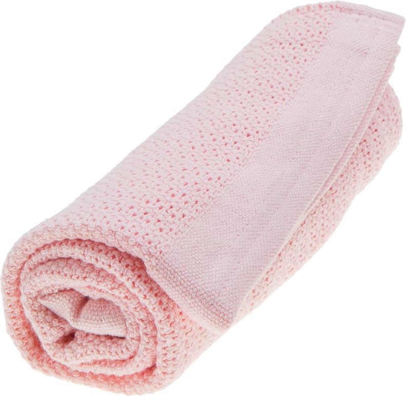 VINTER & BLOOM Deka Soft Grid Organic Blossom Pink - obrázek 1