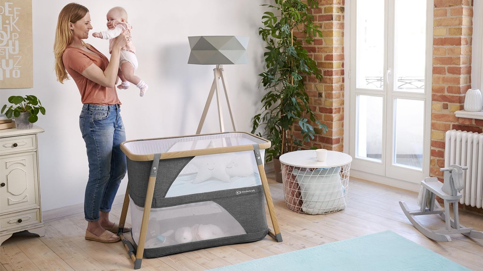 Postýlka multifunkční 4v1 Sofi Gray Kinderkraft 2019 - obrázek 10