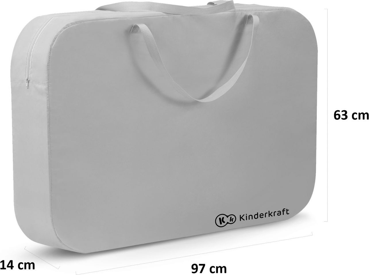 Postýlka multifunkční 4v1 Sofi Gray Kinderkraft 2019 - obrázek 14