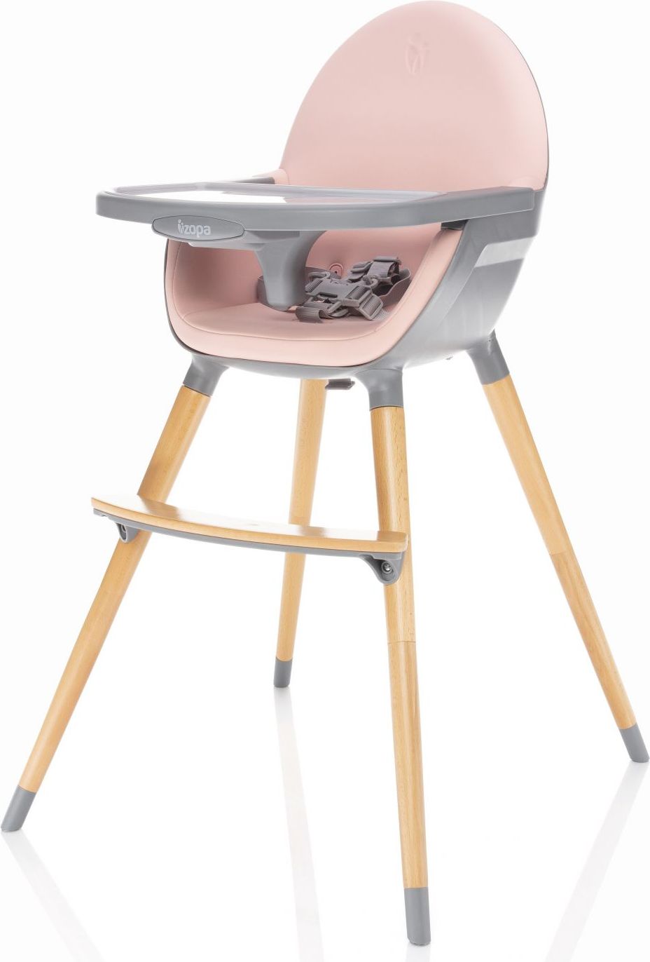 Zopa Dětská židlička Dolce, Blush Pink/Grey - obrázek 1