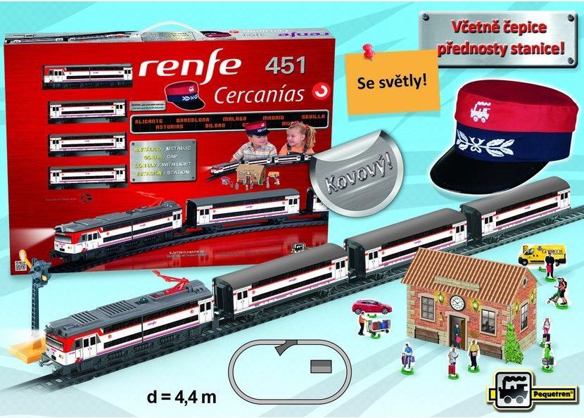 Pequetren RENFE CERCANÍAS 451 - osobní vlak - obrázek 1