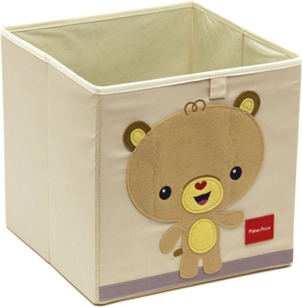 Dětský látkový úložný box Fisher Price - medvěd - obrázek 1