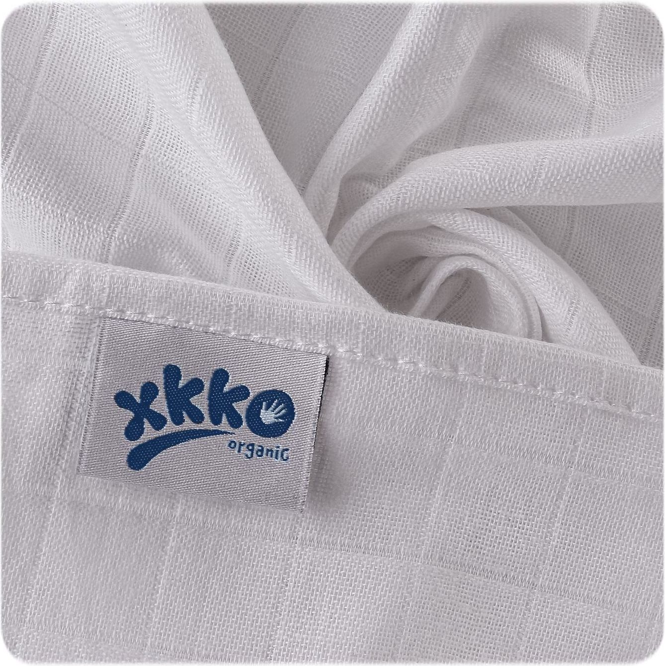 Kikko Dětské pleny z biobavlny XKKO Organic 70x70cm Staré časy Pastels for Girls - obrázek 3