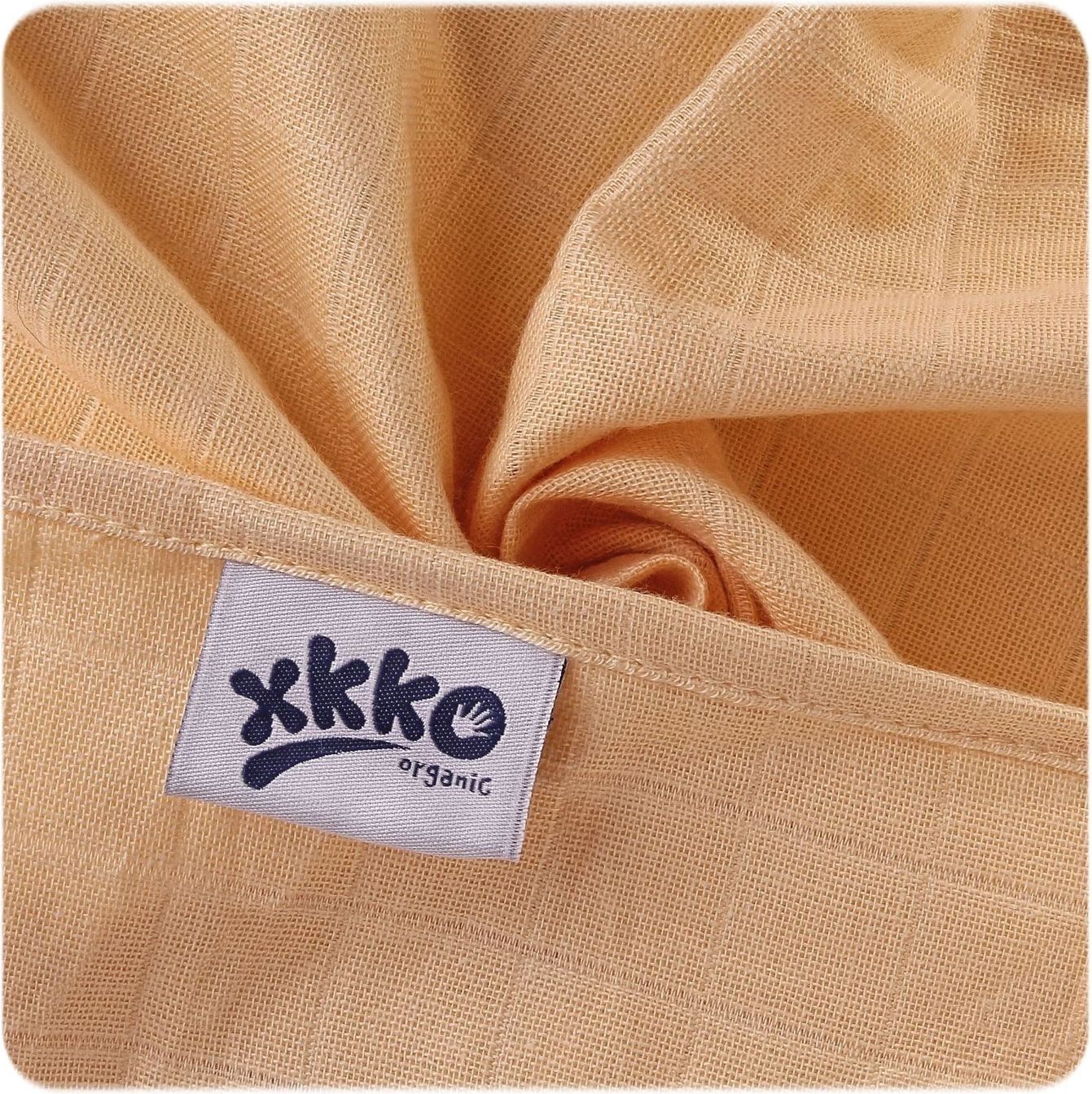 Kikko Dětské pleny z biobavlny XKKO Organic 70x70cm Staré časy Pastels for Girls - obrázek 4