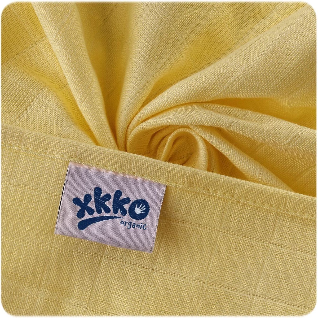 Kikko Dětské pleny z biobavlny XKKO Organic 70x70cm Staré časy Pastels for Girls - obrázek 5