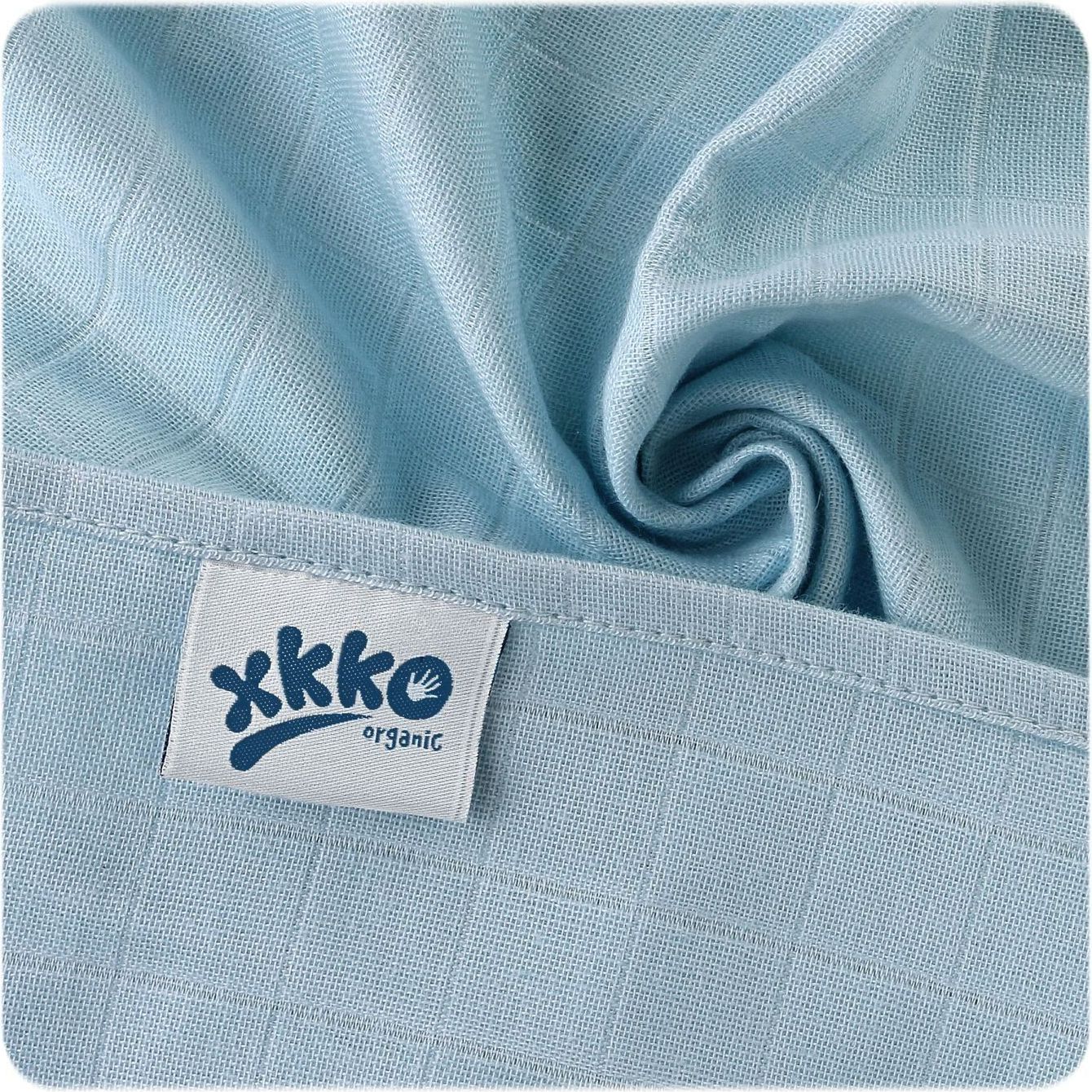 Kikko Dětské pleny z biobavlny XKKO Organic 70x70cm Staré časy Pastels for Boys - obrázek 5
