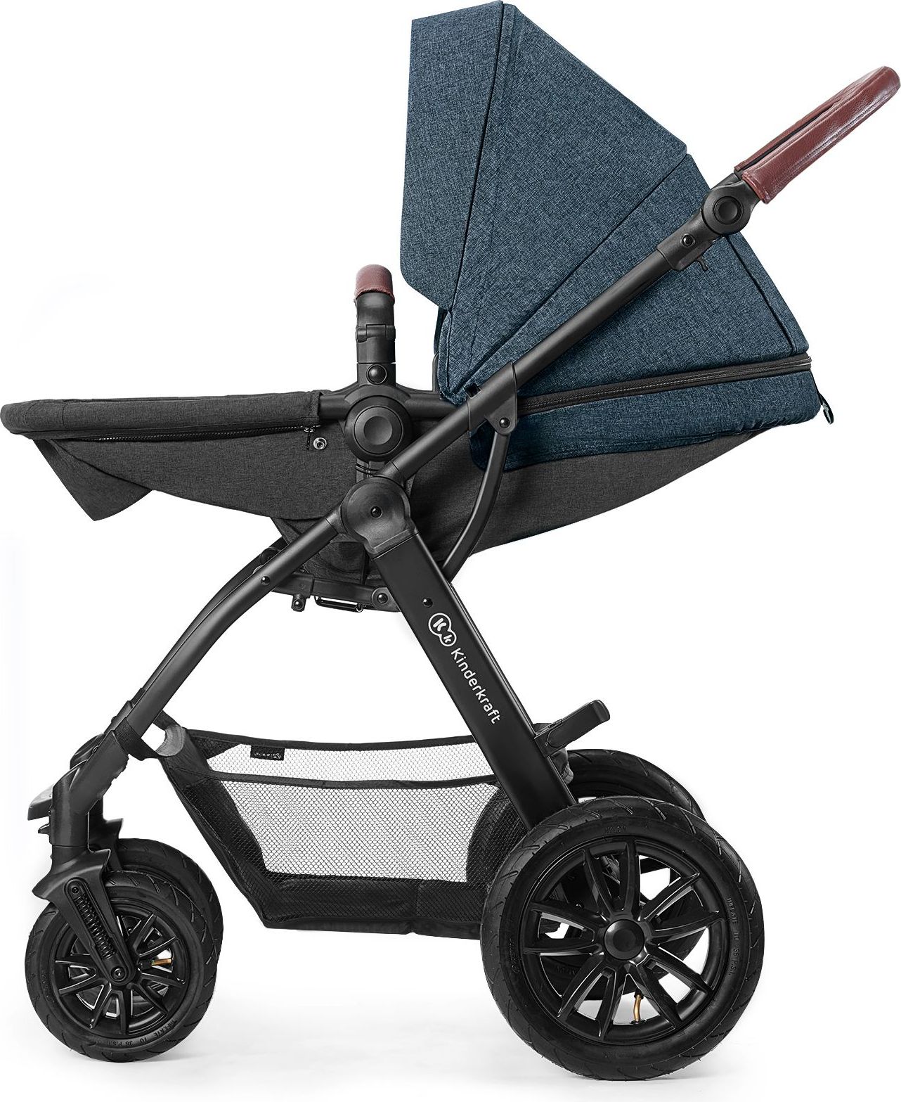 Kindekraft Kočárek kombinovaný 3v1 XMOOV Denim Kinderkraft 2019/2020 - obrázek 10