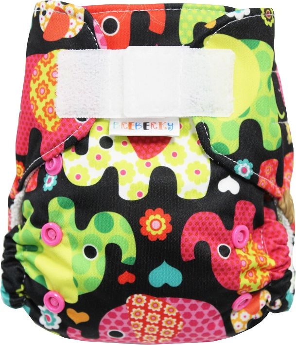 Breberky AI2 MINI XS - Sloníci noční SZ (bambusové froté) - obrázek 1