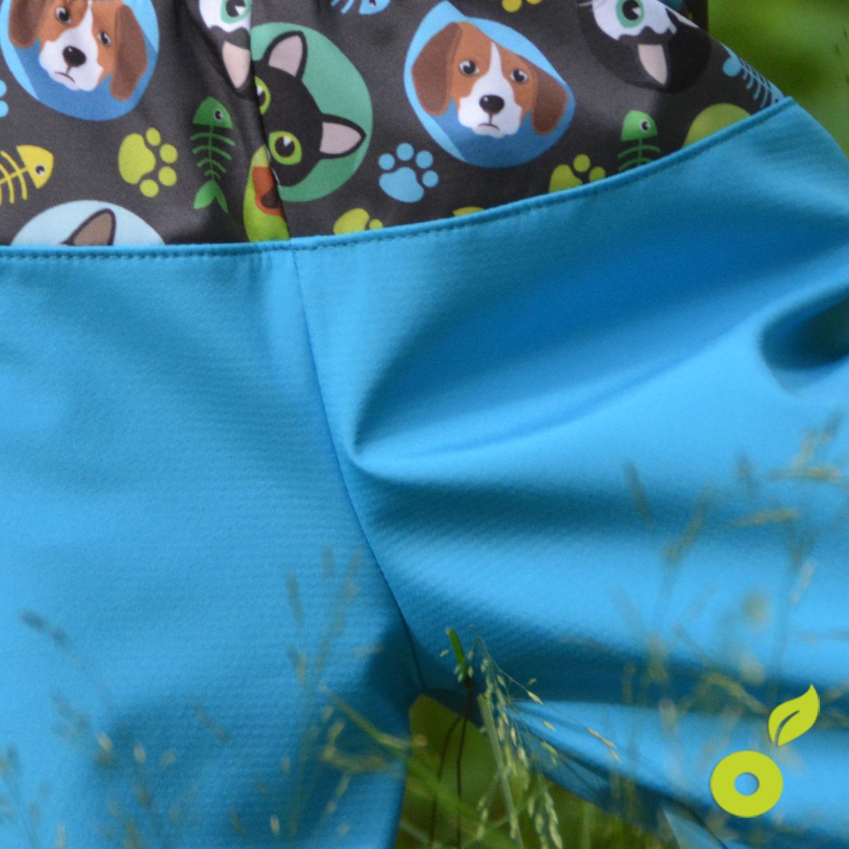 unuo Batolecí softshellové kalhoty bez zateplení Autíčka aqua (Softshell toddler trouser, no insulation, cars, aqua) Velikost (Size): 98/104 SLIM - obrázek 11