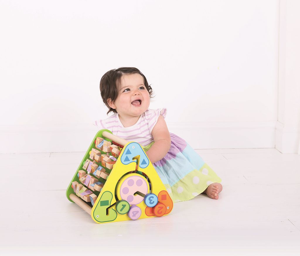 Bigjigs Baby Aktivní trojúhelník s angličtinou - obrázek 17