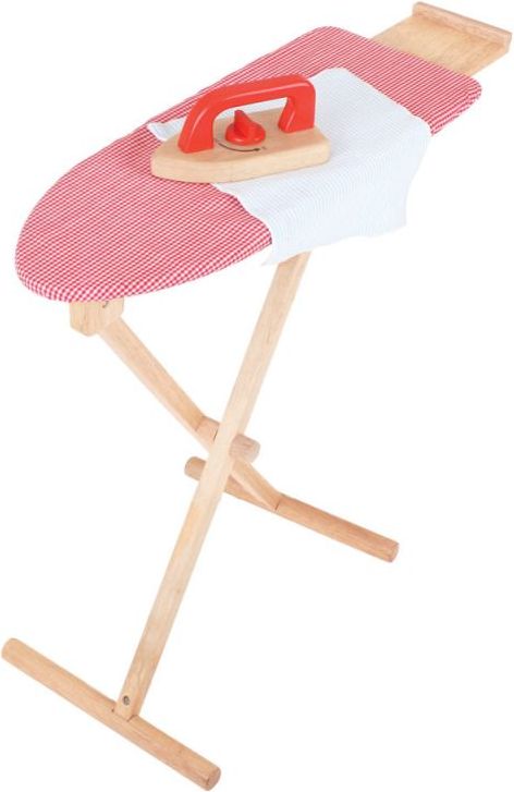 Bigjigs Toys Dřevěné žehlící prkno s žehličkou - obrázek 5