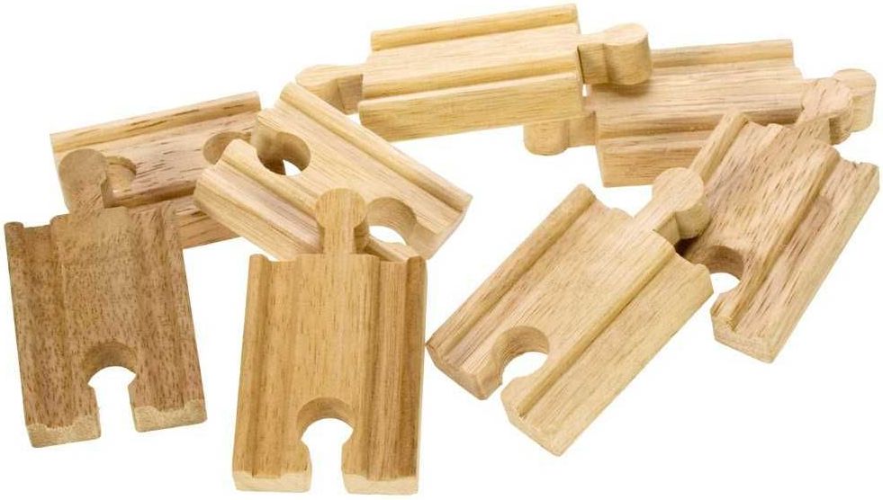 Bigjigs Rail Spojky kolejí 7cm 8ks - obrázek 3