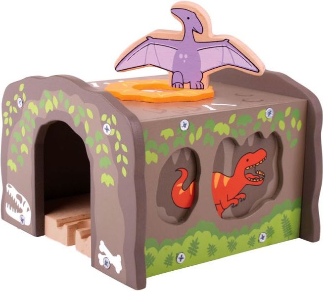 Vláčkodráha tunely - Dinosauří tunel, T-Rex (Bigjigs) - obrázek 1