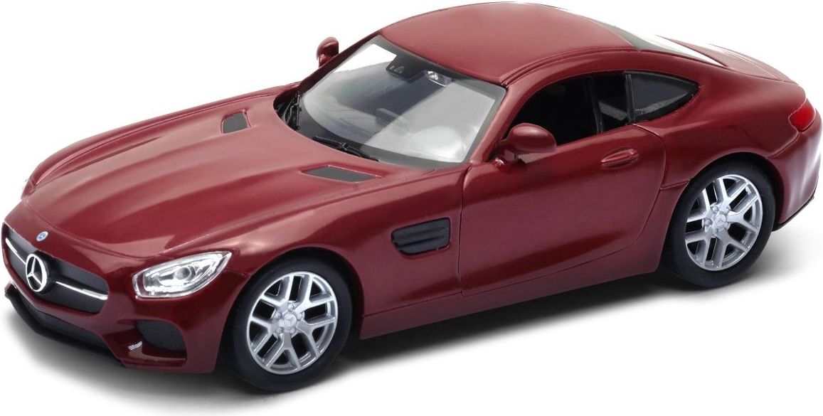 Welly Mercedes-Benz AMG GT 1:34 stříbrný - obrázek 2