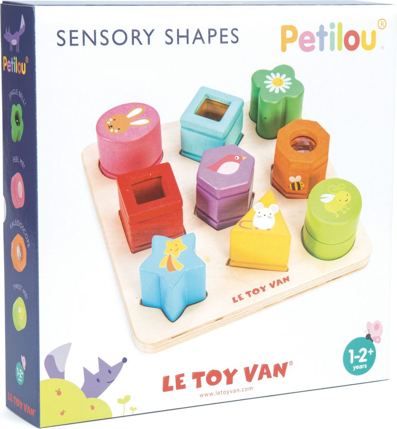 Veselá motorická vkládačka Le Toy Van Petilou - obrázek 3