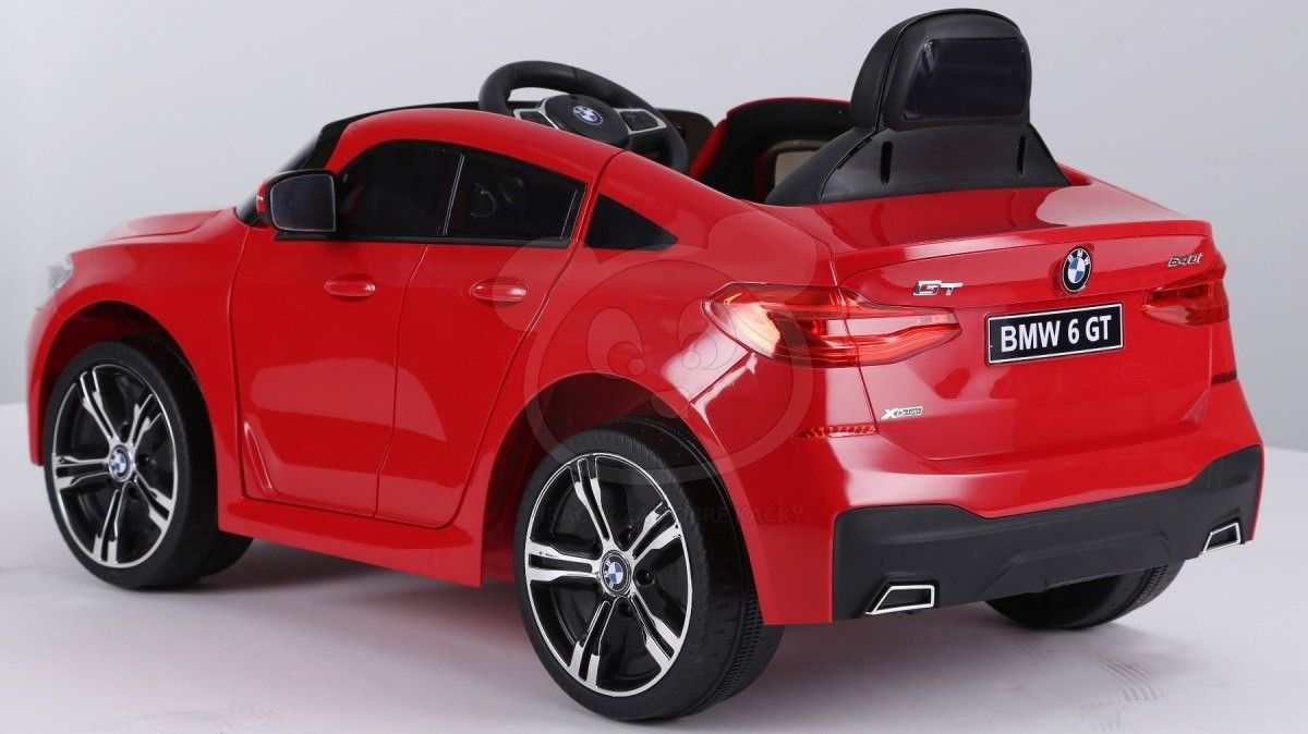 Elektrické autíčko BMW 6 GT - červené - obrázek 13