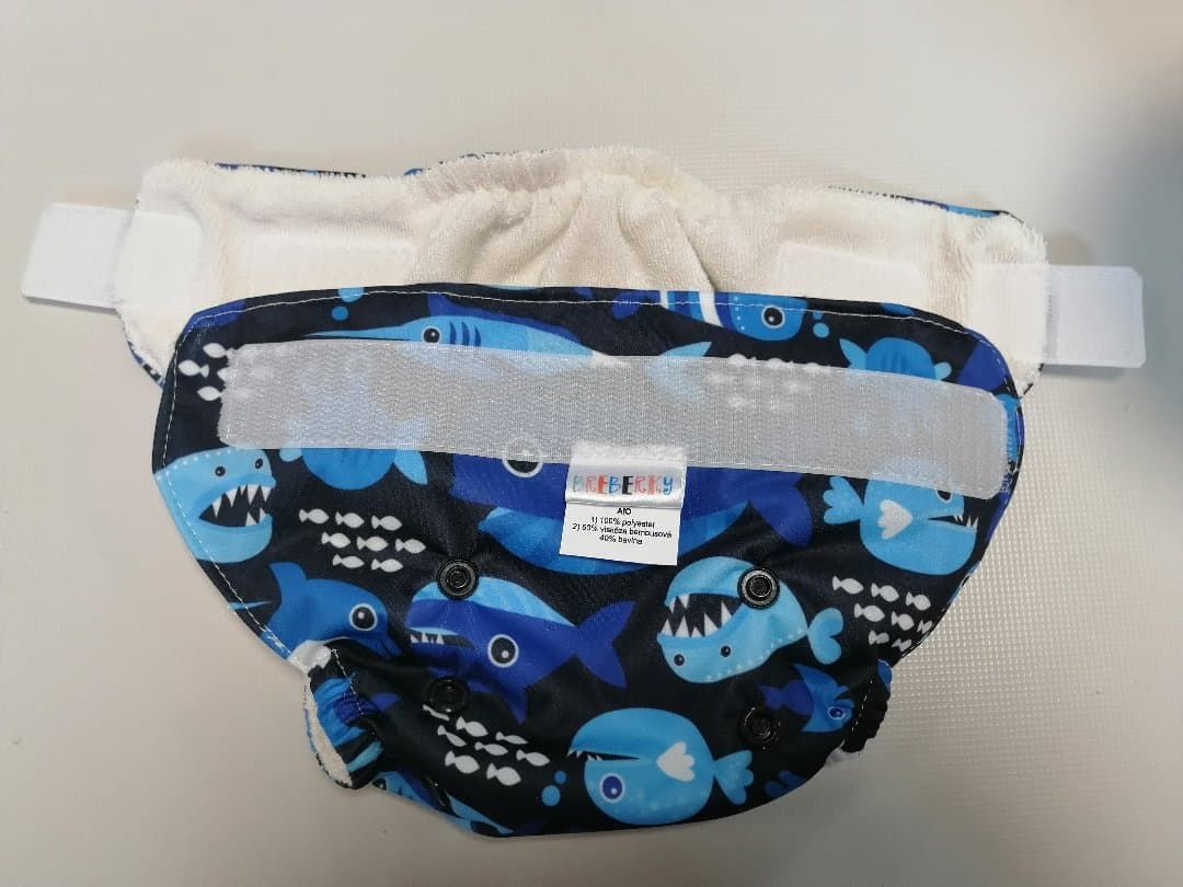 Breberky SLEVA AI2 MINI - Paryby SZ (bambusové froté) - obrázek 2