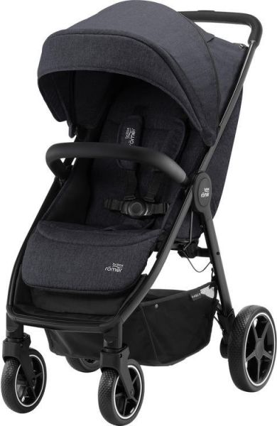 Britax Römer Kočárek B-Agile R, Black Shadow/Black