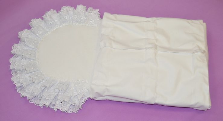 Klasická krajková zavinovačka Dětský svět Romanka - obrázek 1
