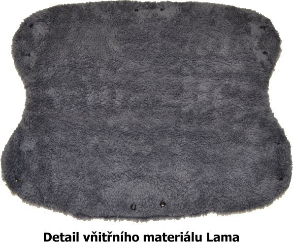 Luxusní zimní rukávník na kočárek, Dětský svět, ELEGANC BEIGE/GREY - obrázek 3