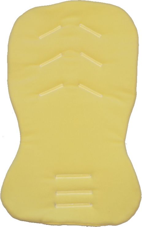 Letní vložka do kočárku, Dětský svět, žlutá Maxi - obrázek 1