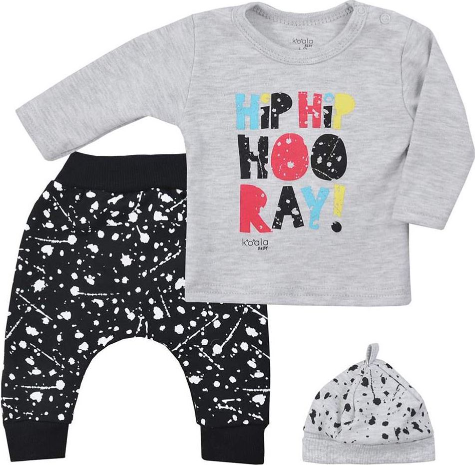 3-dílná dětská souprava Koala Hip-Hip Varianta: šedá/62 (3-6m) - obrázek 13