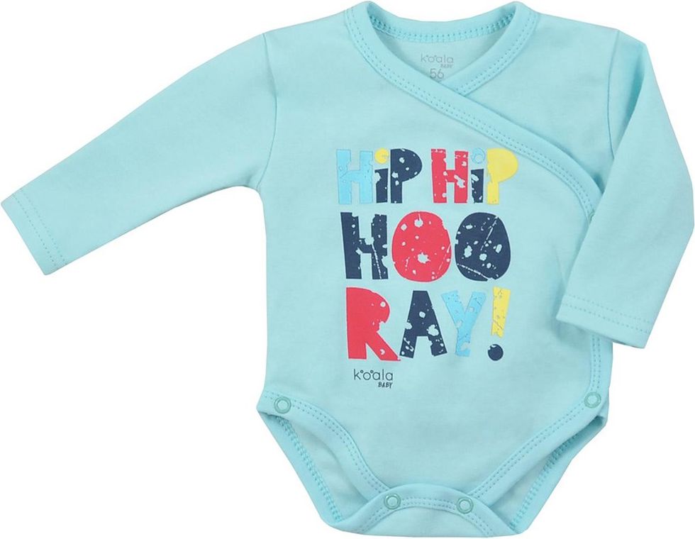 Kojenecké celorozepínací body Koala Hip-Hip Varianta: šedé - šedá/56 (0-3m) - obrázek 15