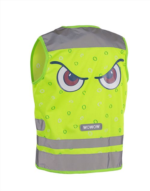 WOWOW Dětská Reflexní vesta NUTTY JACKET GREEN velikost: XS (šířka 36 cm, délka 41 cm) - doporučeno do 4 let. - obrázek 2