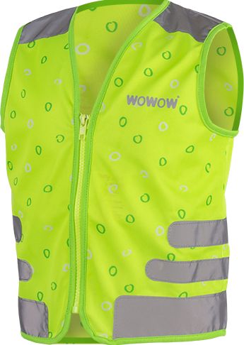 WOWOW Dětská Reflexní vesta NUTTY JACKET GREEN velikost: XS (šířka 36 cm, délka 41 cm) - doporučeno do 4 let. - obrázek 3
