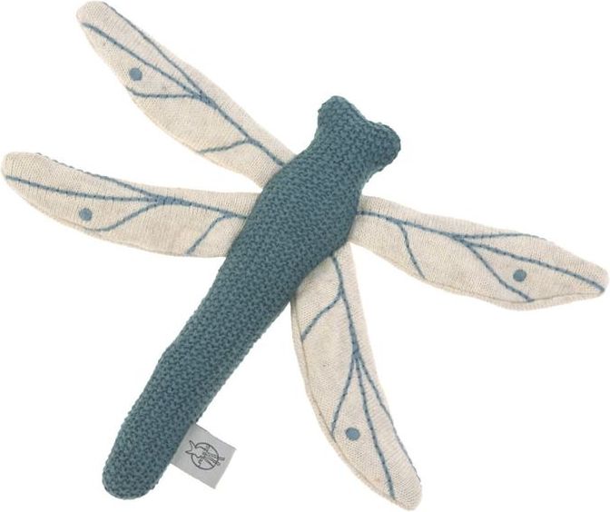 Lässig 4babies Chrastítko/hračka Lässig Garden Explorer Dragonfly Blue 2020 - obrázek 1