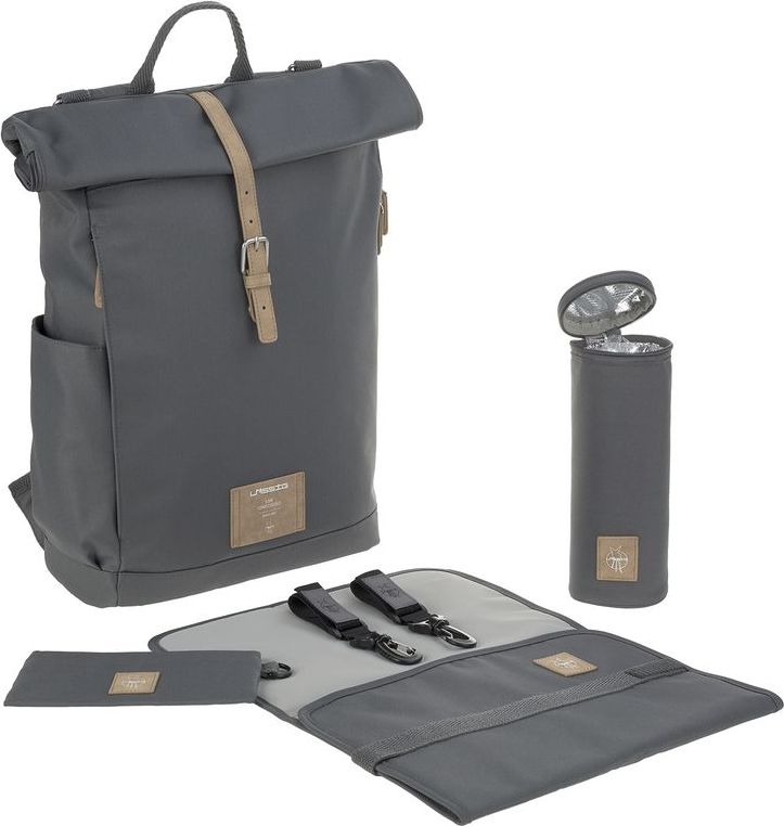 Lässig 4family Batoh Lässig Green Label Rolltop Backpack Cinnamon 2020 - obrázek 2
