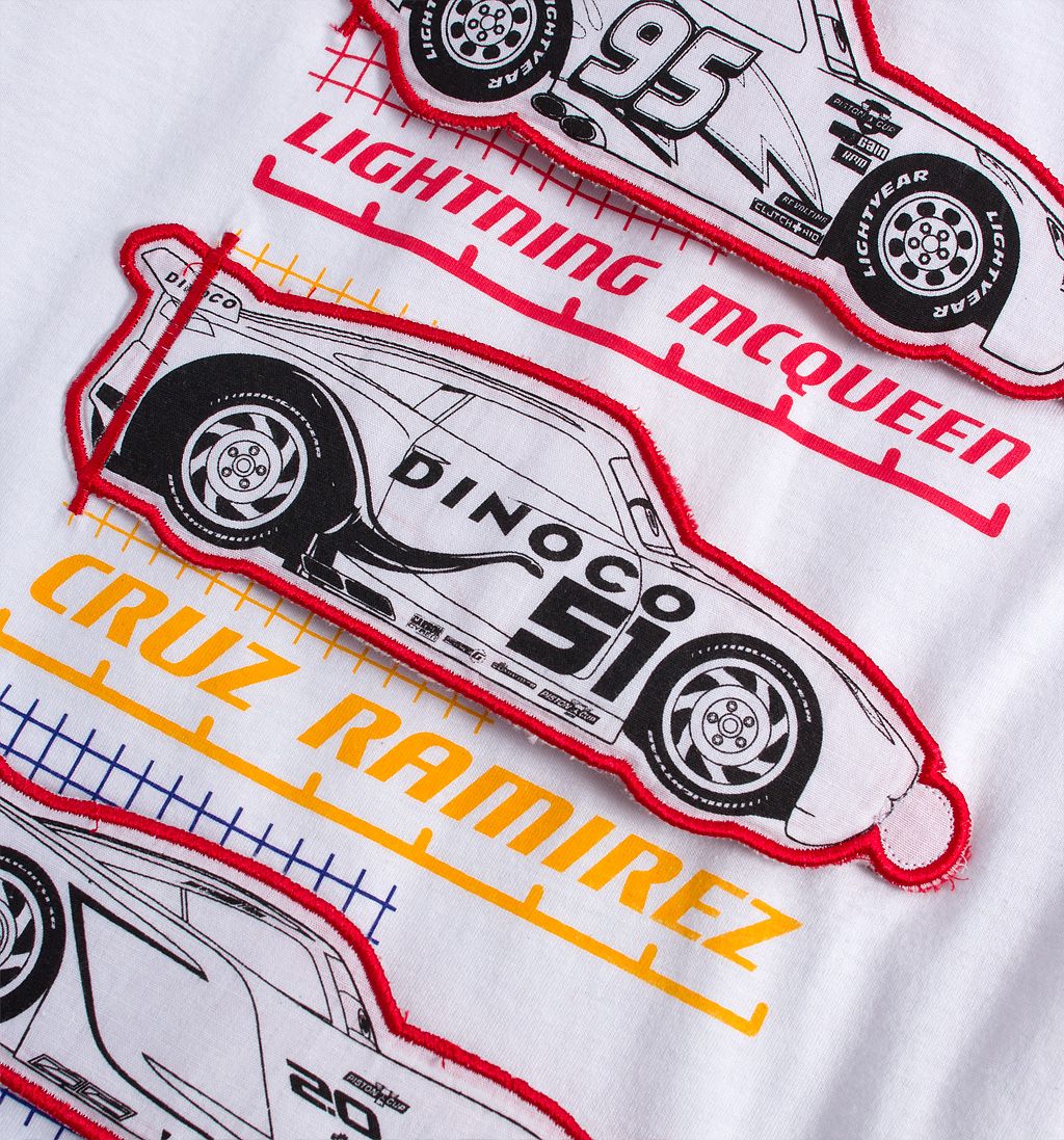 Chlapecké tričko DISNEY CARS McQUEEN bílé Velikost: 98 - obrázek 2