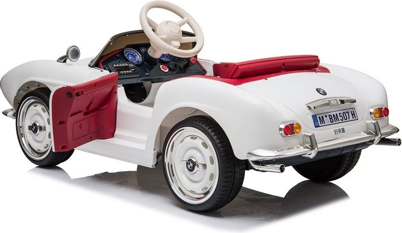Elektrické autíčko BMW 507 Retro - černé - obrázek 20