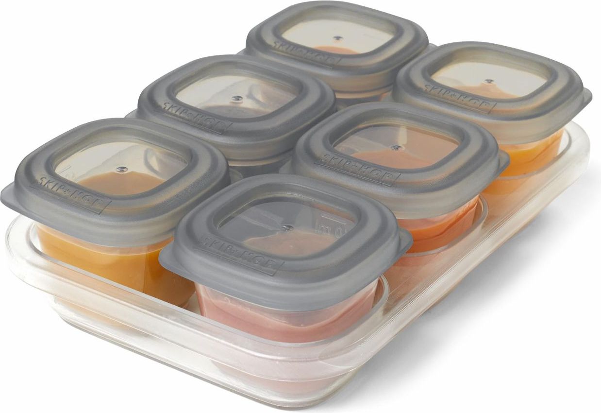 Skip Hop Nádobky na uskladnění jídla stohovatelné 6 x 60ml - obrázek 4