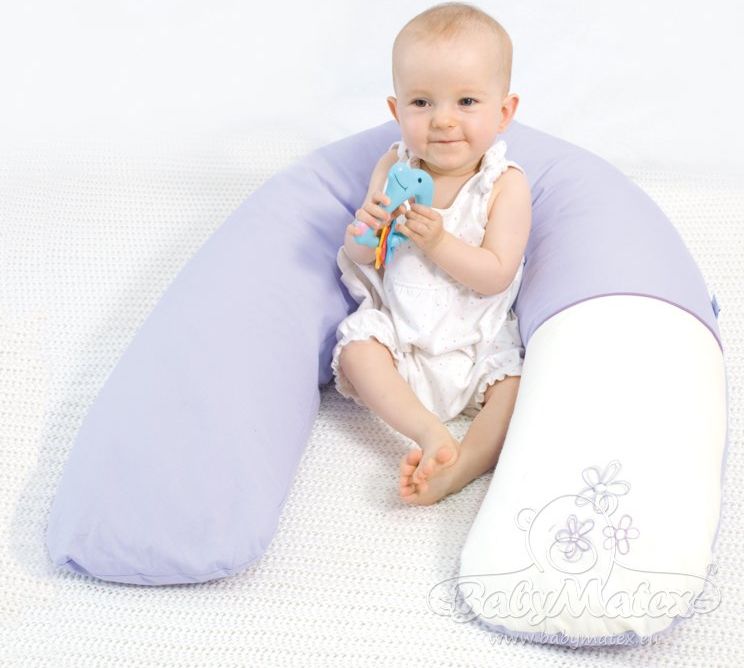 Kojící polštář 190 cm Baby Matex RELAX Jersey - obrázek 2