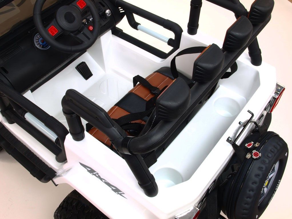 Elektrické autíčko jeep Monster 4x4 - černé - obrázek 11